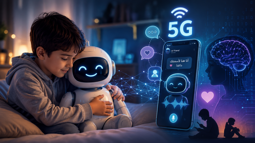أصدقاء بسرعة 5G.. هل يصنع الذكاء الاصطناعي جيلا مرتبطا عاطفيا بالآلات؟