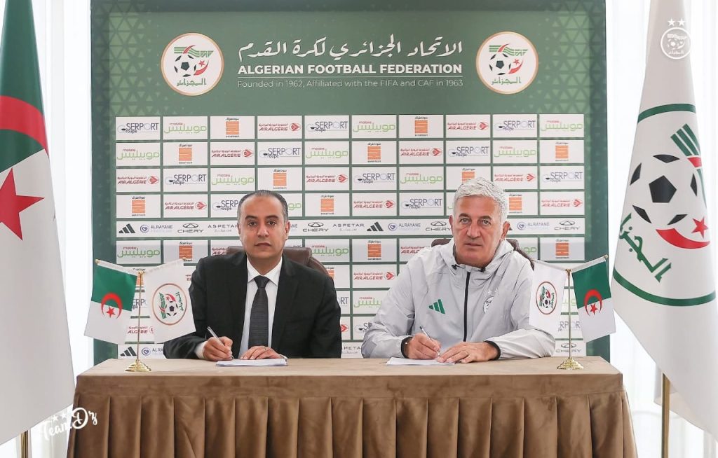 تمديد عقد مدرب المنتخب الجزائري فلاديمير بيتكوفيتش إلى غاية 2028