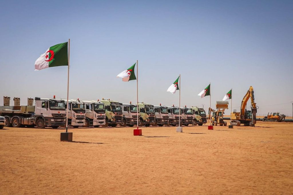 حدث تاريخي.. الجزائر تشرع رسميا في أشغال إنجاز أكبر مشروع طاقوي في إفريقيا