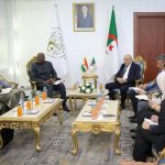 قويدري يبحث أفاق التعاون والشراكة مع وزير الصحة النيجري