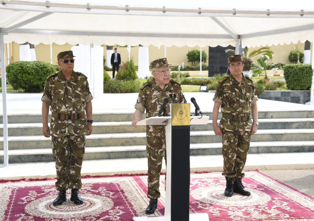 شنقريحة يشرف على مراسم تنصيب مدير المدرسة العليا الحربية الجديد