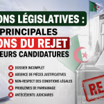 Élections législatives : les principales raisons du rejet de plusieurs candidatures