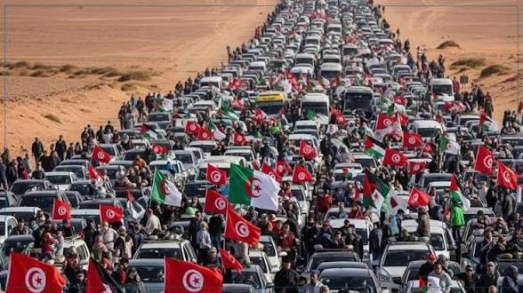 الحراك الفلسطيني يطالب سلطات شرق ليبيا بالإفراج الفوري عن نشطاء قافلة الصمود