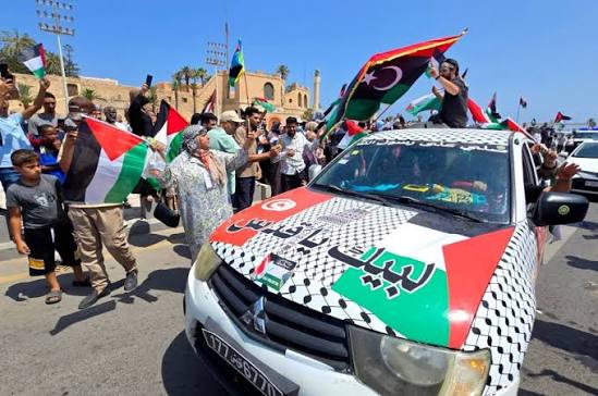 الحراك الفلسطيني يطالب سلطات شرق ليبيا بالإفراج الفوري عن نشطاء قافلة الصمود
