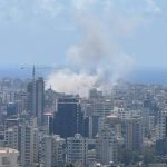 الإحتلال الإسرائيلي يقصف الضاحية الجنوبية لبيروت