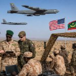 تحليق قاذفتين أمريكيتين من طراز B-52 فوق موريتانيا ضمن تمرين عسكري مشترك