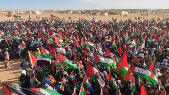 وقفة تضامنية مع المعتقلين السياسيين الصحراويين بسجون الاحتلال المغربي