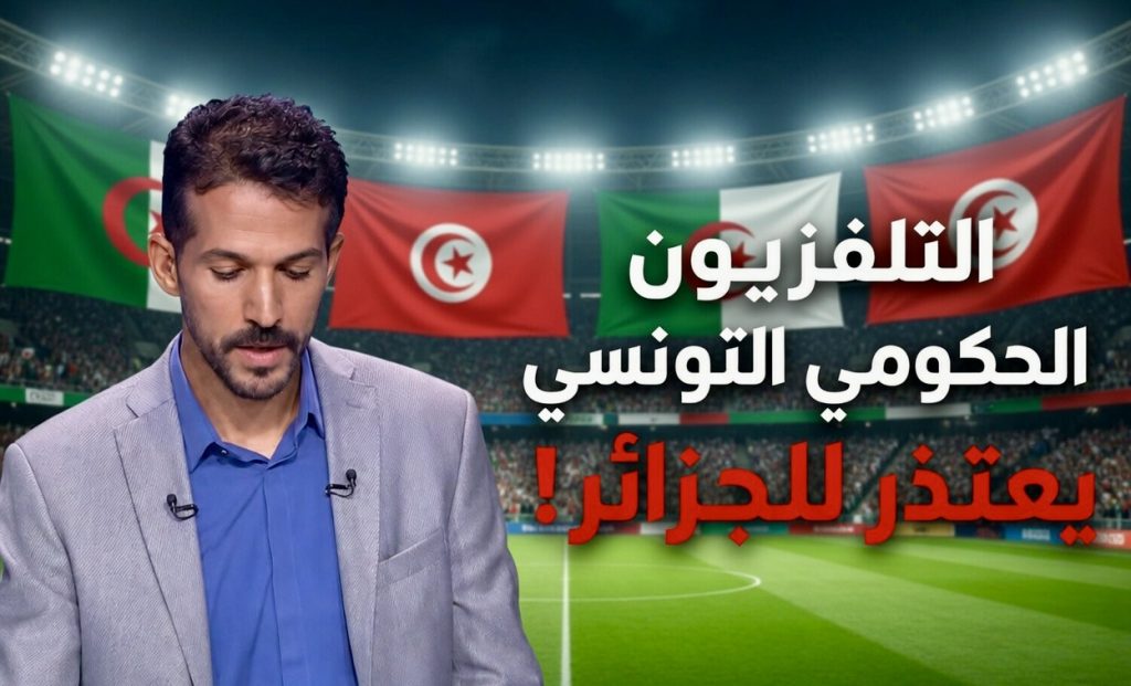 التلفزيون الحكومي التونسي يعتذر على المباشر للجزائر حكومة وشعبا..ما القصة!