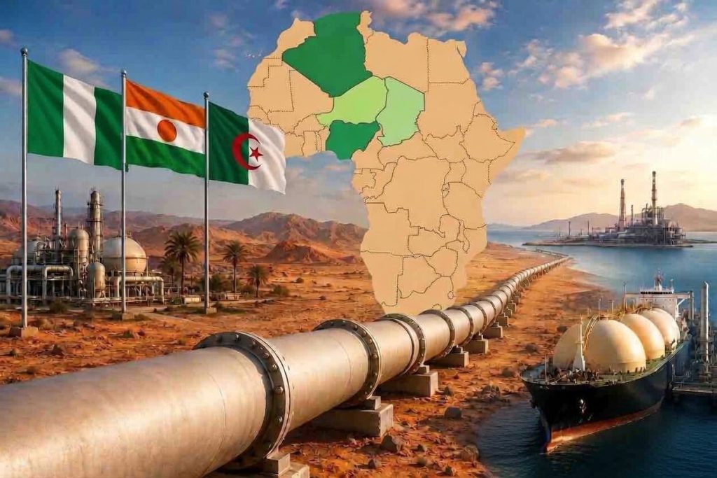 الجزائر والنيجر ونيجيريا.. ديناميكية ثلاثية لتسريع مشروع أنبوب الغاز العابر للصحراء الاستراتيجي
