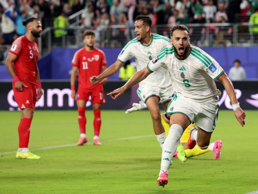المنتخب الجزائري يحطم الرقم القياسي في عدد  التمريرات الحاسمة بمونديال 2026
