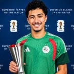 نجم جديد يسطع في المونديال.. إبراهيم مازة رجل مباراة الجزائر والأردن
