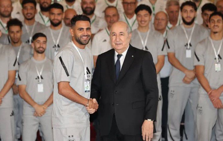 L’équipe nationale algérienne reçue à la présidence avant son départ pour la Coupe du Monde 2026
