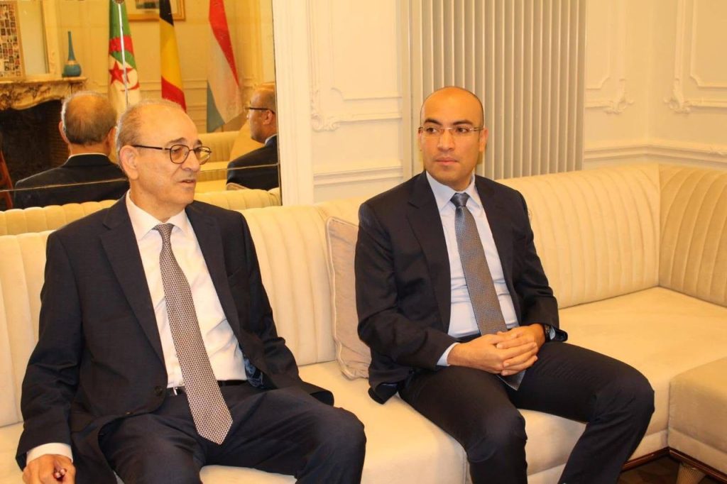 سفيان شايب يعقد إجتماع عمل وتنسيق مع رؤساء المراكز القنصلية لمنطقة أوروبا الشمالية ببروكسل