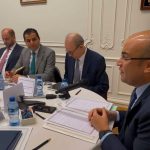 سفيان شايب يعقد إجتماع عمل وتنسيق مع رؤساء المراكز القنصلية لمنطقة أوروبا الشمالية ببروكسل