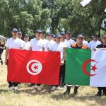 فعاليات الجولة الدولية للمشي الجبلي المنظمة بغابة المزرعة بسوق أهراس.