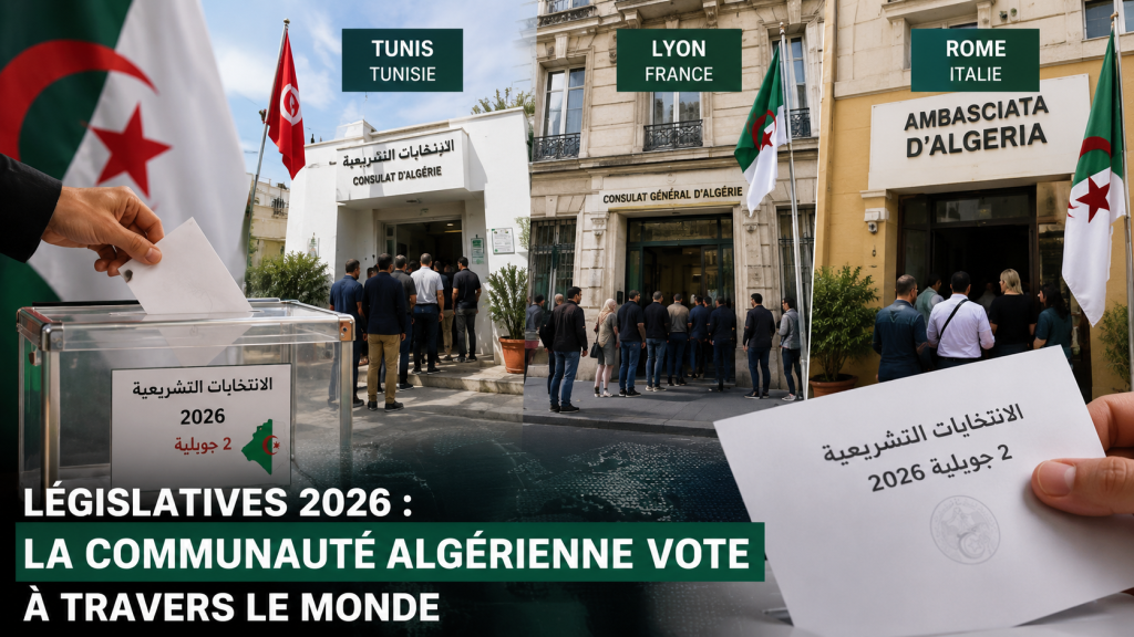 Législatives 2026 : la diaspora algérienne ouvre le bal du scrutin à travers le monde
