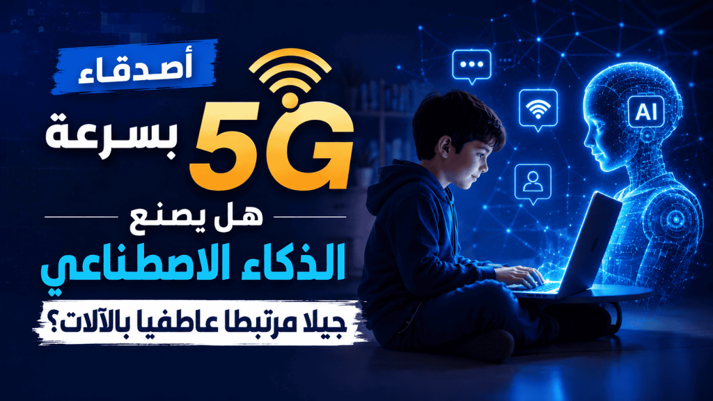 أصدقاء بسرعة 5G.. هل يصنع الذكاء الاصطناعي جيلا مرتبطا عاطفيا بالآلات؟