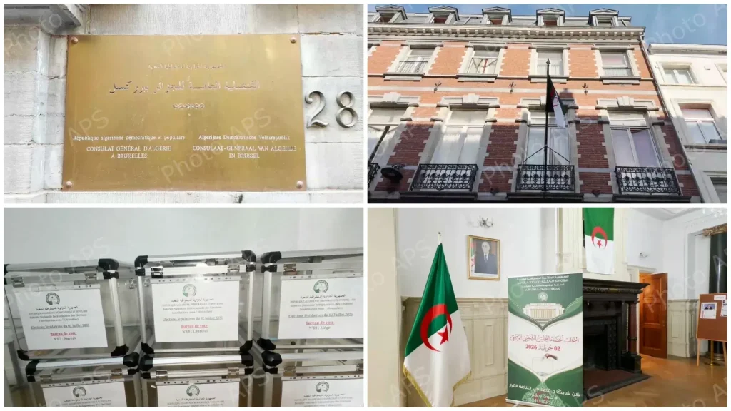 8 مكاتب اقتراع و18 ألف ناخب.. استعدادات مكثفة لاقتراع الجالية الجزائرية ببلجيكا