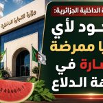 وزارة التجارة الداخلية الجزائرية: لا وجود لأي باكتيريا ممرضة أو ضارة في فاكهة الدلاع!