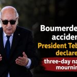 Boumerdes bus accident: President Tebboune declares three-day national mourning