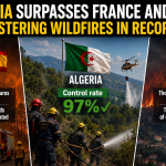 Algeria surpasses France and Spain in mastering wildfires in record time!