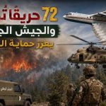 الجيش الجزائري يحسم معركة الحرائق برًا وجوًا