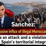 Sanchez: The massive influx of illegal Moroccan migrants is an attack and a violation of Spain’s territorial integrity!