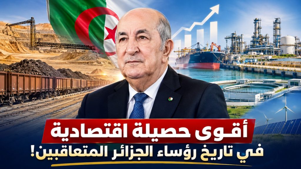 أقوى حصيلة اقتصادية في تاريخ رؤساء الجزائر المتعاقبين!