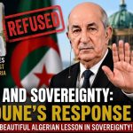Dignity and sovereignty: Tebboune’s response from Berlin