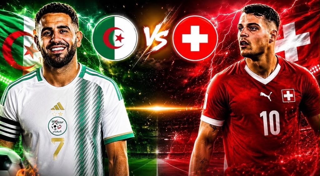 مباراة الجزائر وسويسرا.. التوقيت والقنوات الناقلة!