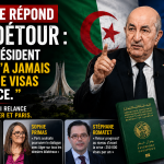 Tebboune rétablit la vérité : « Aucun président algérien n&rsquo;a jamais demandé de visas à la France »
