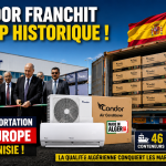 Condor franchit un cap historique : premières exportations Algeriennes de climatiseurs mobiles vers l&rsquo;Europe