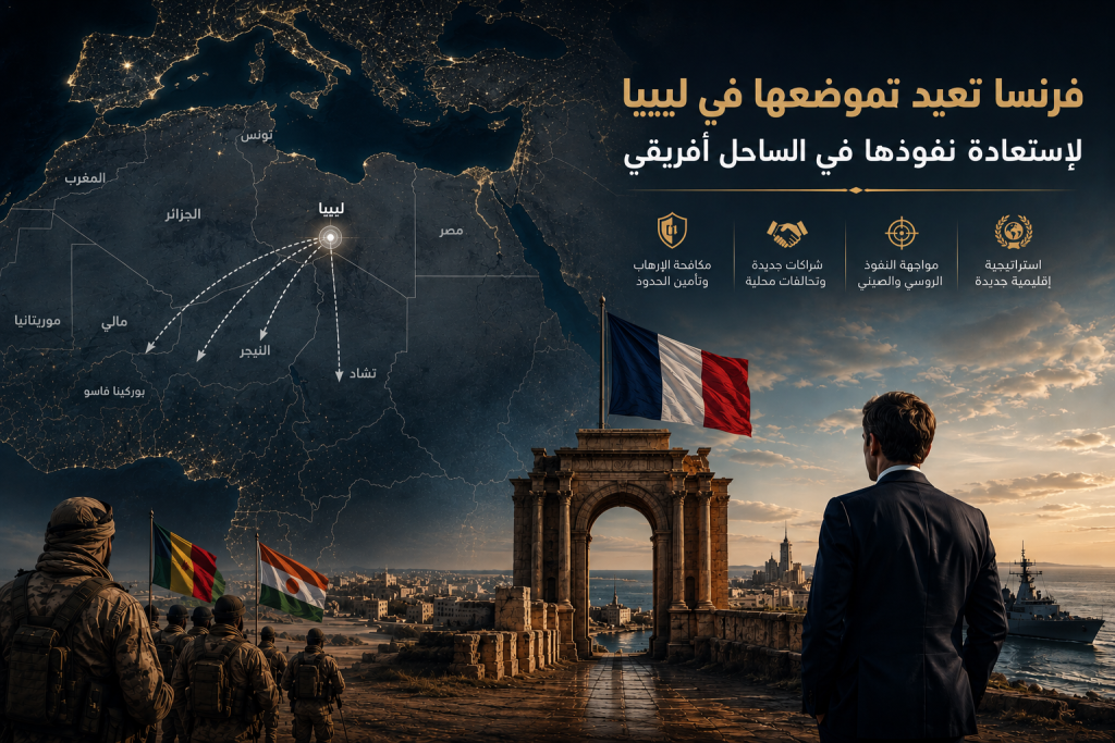 رهان فرنسي جديد على ليبيا لاسترجاع النفوذ المفقود في الساحل
