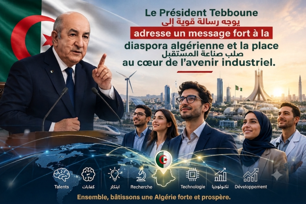 Tebboune adresse un message fort aux compétences algériennes à l’étranger et les place au cœur de l’Algérie de demain