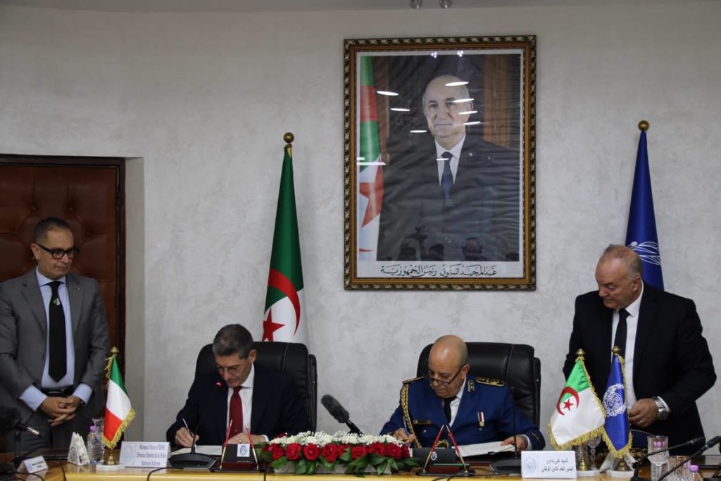 Signing of Technical Cooperation Protocol Between Algerian and Italian Police