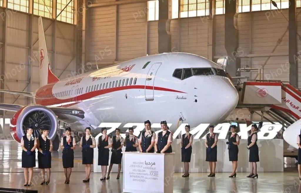 الخطوط الجوية الجزائرية تستلم طائرتي “السلام” و”إفريقيا” من طراز “MAX 8 737”