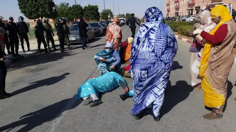 الصحراء الغربية : الاحتلال المغربي يطوق منازل ناشطات ويلاحقهن لإسكات التضامن مع المعتقلين السياسيين