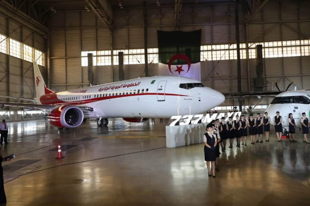 الخطوط الجوية الجزائرية تستلم أولى طائراتها من طراز “Boeing 737 MAX 8” و “ATR 72-600”