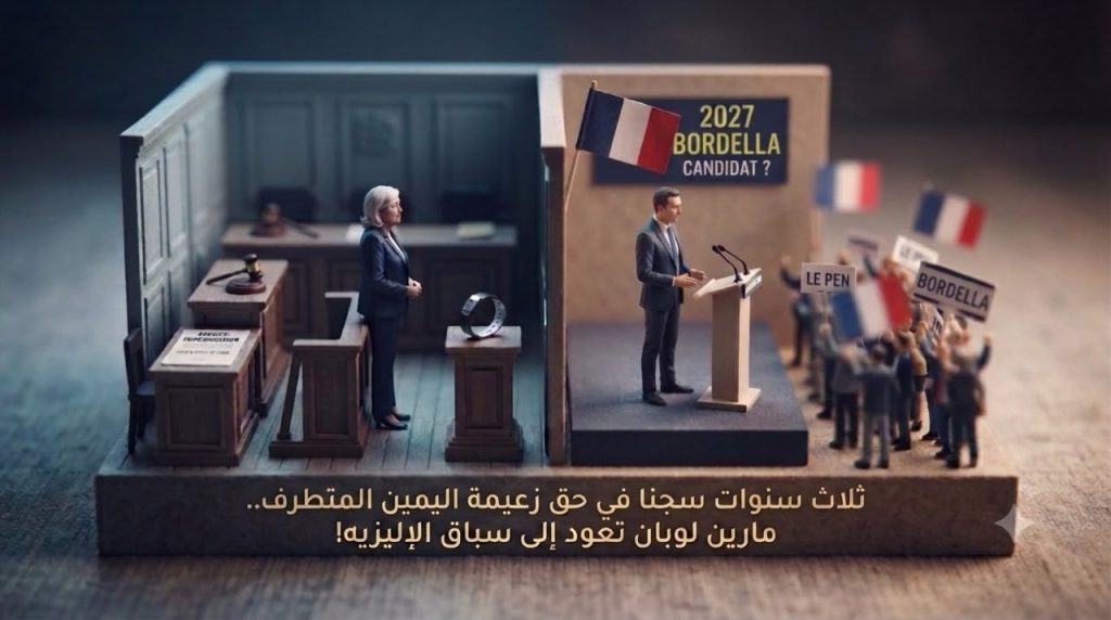 ثلاث سنوات سجنا في حق زعيمة اليمين المتطرف.. مارين لوبان تعود إلى سباق الإليزيه!