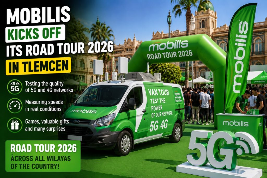 Mobilis Launches Its 2026 Road Tour in Tlemcen