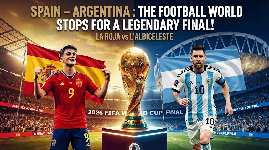 Spain – Argentina: Football World Stops for a Legendary Final!