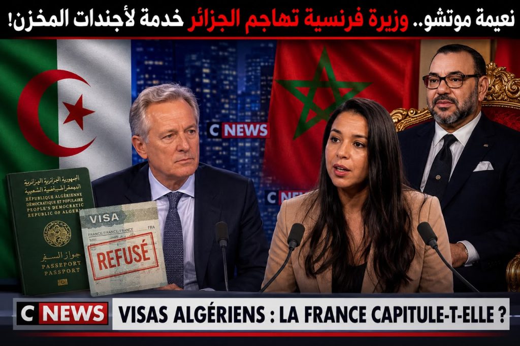 نعيمة موتشو.. وزيرة فرنسية تهاجم الجزائر خدمة لأجندات المخزن!