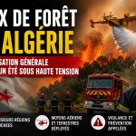 Feux de forêt en Algérie : une mobilisation générale face à un été sous haute tension