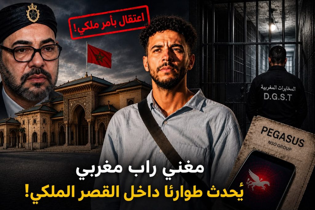 مغني راب مغربي يحدث طوارئا داخل القصر الملكي المغربي.. اعتقال بأمر ملكي!