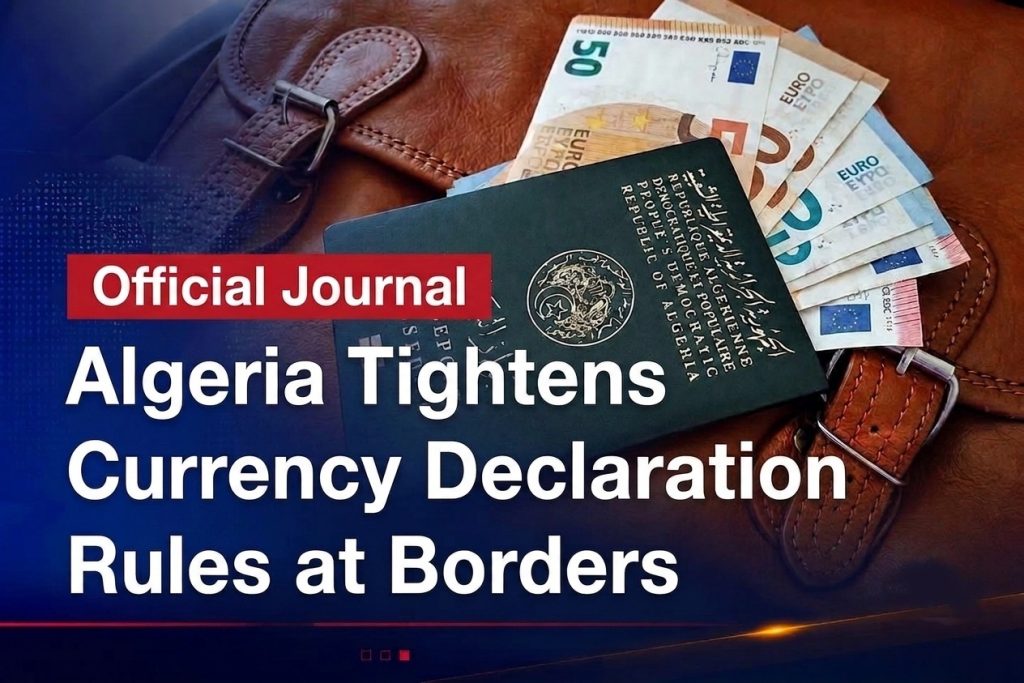 Algeria Tightens Currency Declaration Rules at Borders
