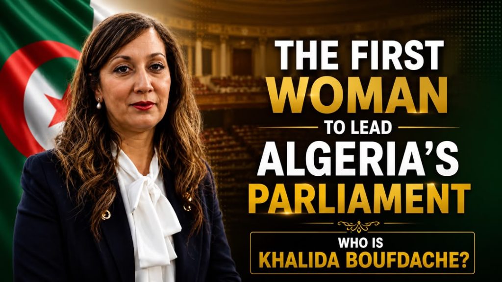 Algerian Women Continue to Break Political Barriers as Dr. Khalida Boufdach Makes History