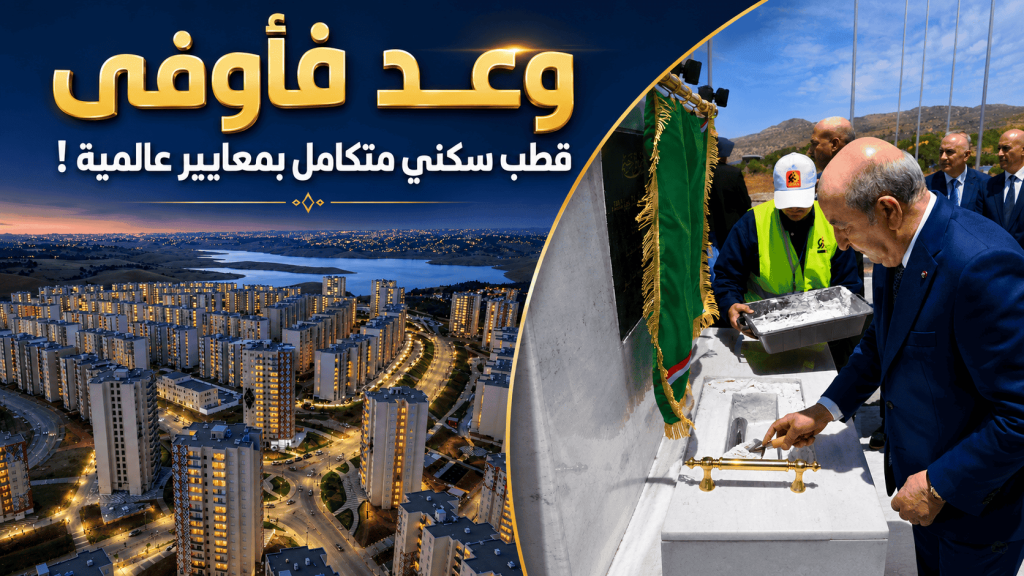 في عيد الاستقلال.. الرئيس تبون يدشن أكبر قطب سكني متكامل بالرحمانية