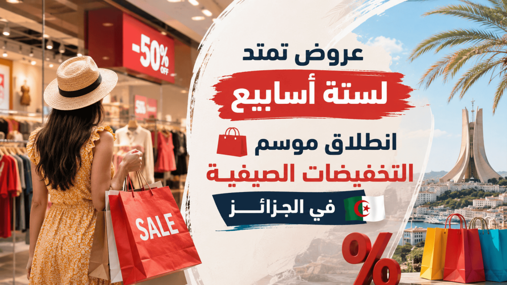 عروض تمتد لستة أسابيع .. انطلاق موسم التخفيضات الصيفية في الجزائر