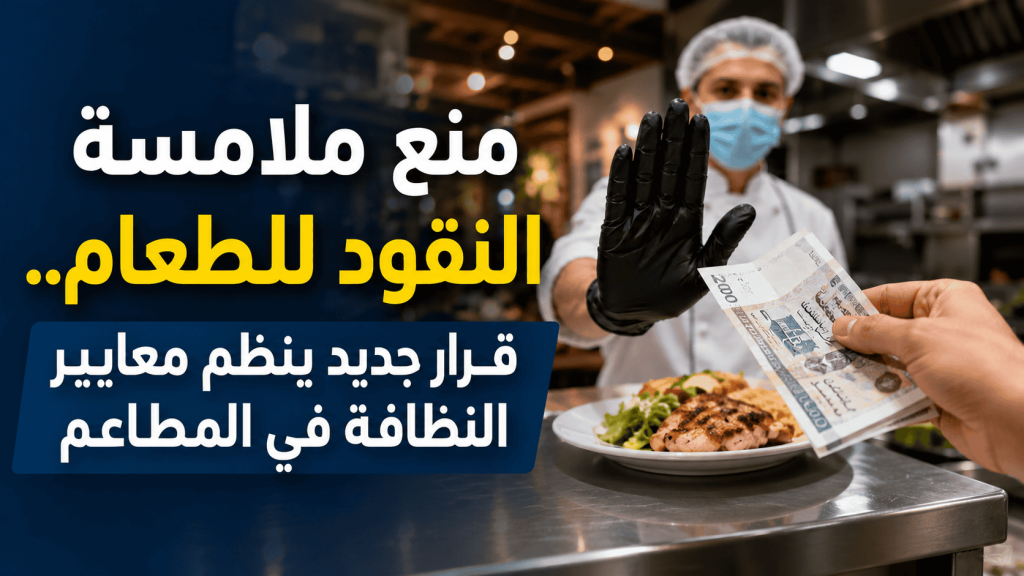 منع ملامسة النقود للطعام.. قرار جديد ينظم معايير النظافة في المطاعم