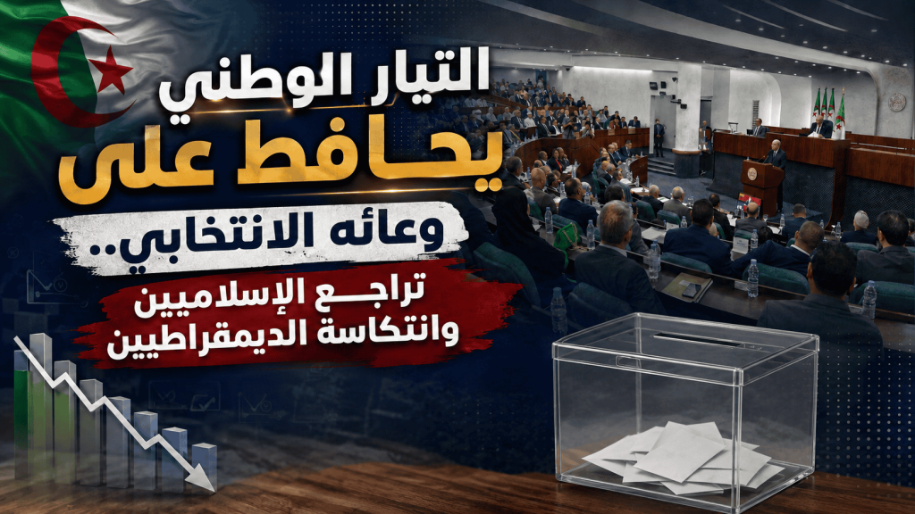 التيار الوطني يحافظ على وعائه الانتخابي.. تراجع الإسلاميين وانتكاسة الديمقراطيين